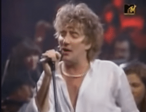 Even Rod Stewart grew visibly emotional when singing Have I Told You Lately