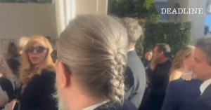 Gary Oldman showed off his French braid at the 2024 Golden Globe Awards