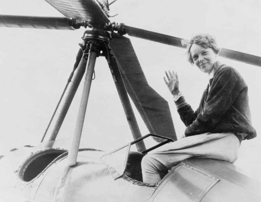 Amelia Earhart's lost plane