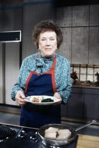 Julia Child was, essentially, a spy for the OSS and had access to tons of highly-classified documents