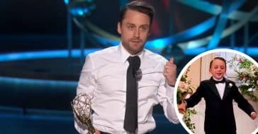 Kieran Culkin enjoyed a major career milestone and some important former colleagues witnessed it