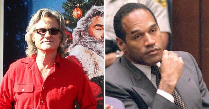 Kurt Russell's encounter with O.J. Simpson's during the infamous police chase