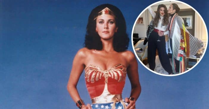 Lynda Carter Poses With Lookalike Daughter, Jessica Altman At Paris Fashion Week