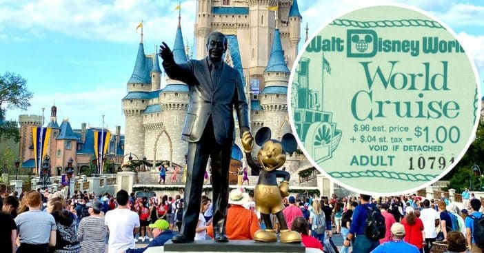 46-year-old Disney park ticket