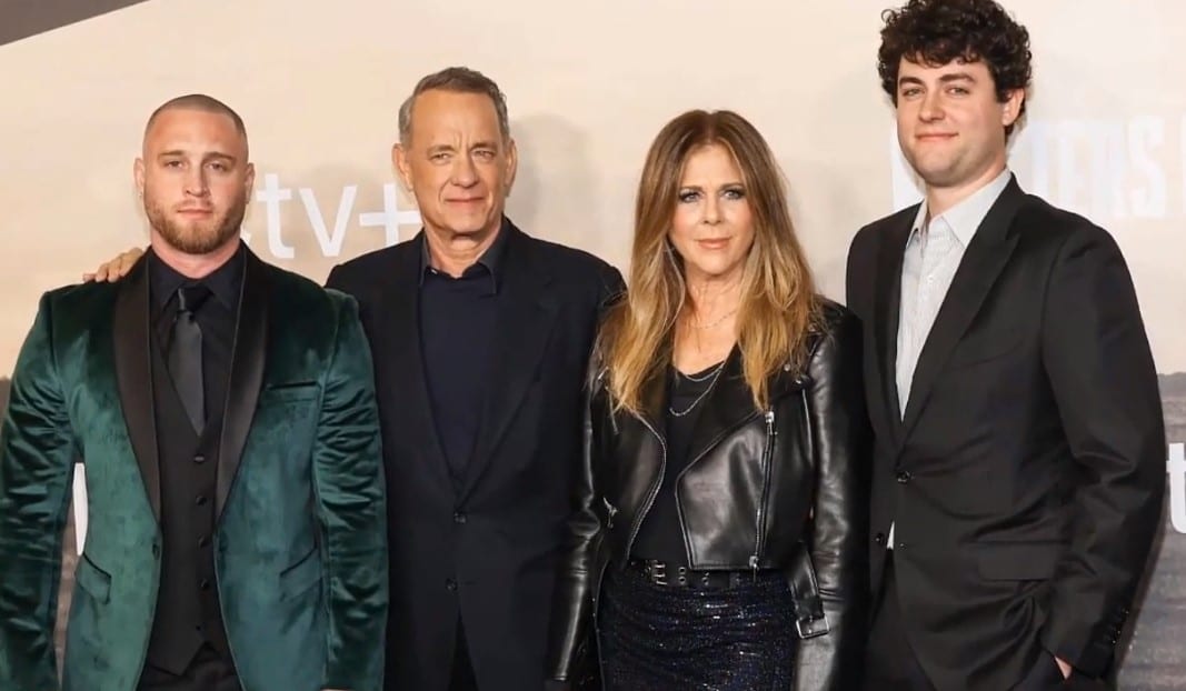Tom Hanks family photo