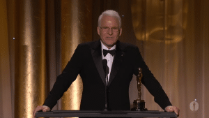 Steve Martin, who hosted the Oscars three times, defended Jo Koy