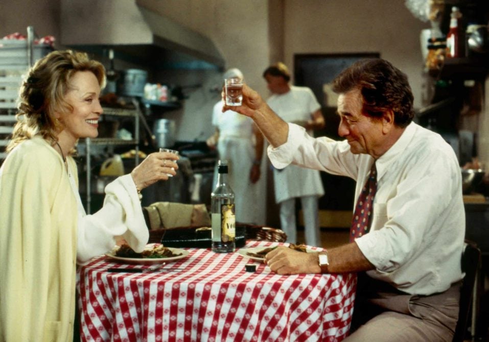 Peter Falk, who played Lieutenant Columbo from 1968 to 2003