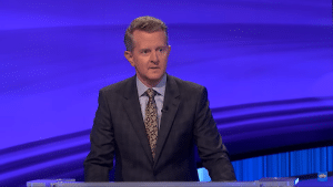 The first time he competed, Alex Trebek hosted, and now Ken Jennings is in charge