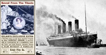 The very first movie about Titanic was from 1912