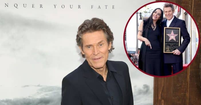 Willem Dafoe Eulogizes Wife As He Gets Hollywood Walk of Fame Star