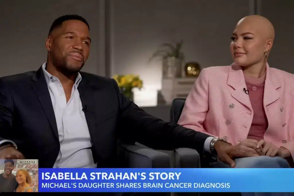 Michael Strahan and his 19-year-old daughter Isabella