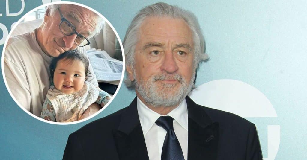 80-Year-Old Robert De Niro Snuggles Up With Newborn Daughter Gia After ...