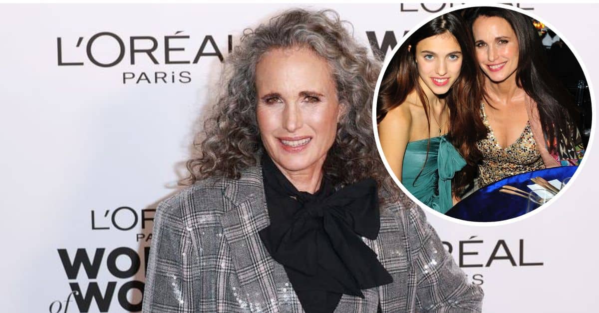 Andie MacDowell Poses With Daughter Margaret For Rare Appearance Together