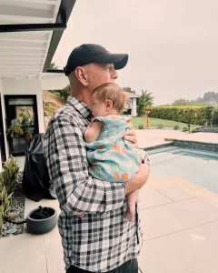 Bruce Willis adores his granddaughter