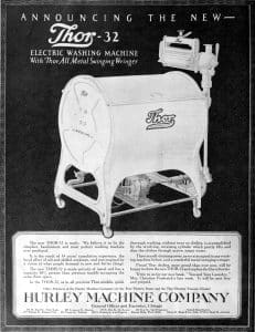 The Thor automatic washer united some of the best things about vintage appliances into one