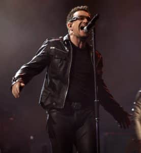 U2 is spending its first residency at Vegas among royalty