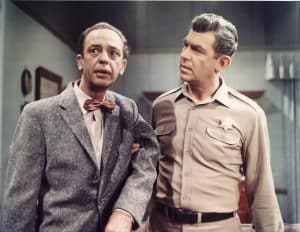 Barney Fife joins the Mayberry community