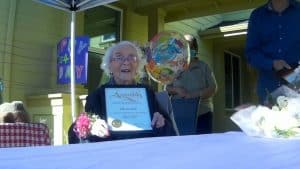 Edith became the oldest living American