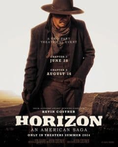 HORIZON: AN AMERICAN SAGA, poster, Kevin Costner