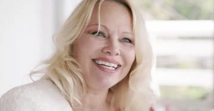Pamela Anderson embraces natural beauty in a catsuit and little makeup