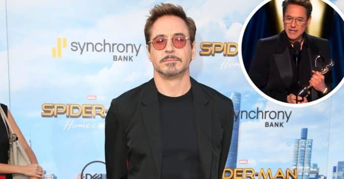 Robert Downey Jr. wins his very first Oscar