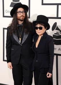 Sean Lennon and Yoko Ono