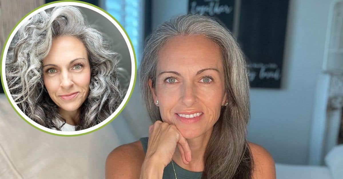 Women Grey hair