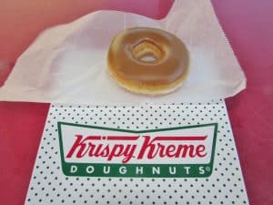 Three flavors of Krispy Kreme doughnuts will be available at McDonald's across the country
