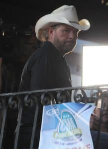 Toby Keith is up for induction into the Country Music Hall of Fame and Keith's son, Stelen, shared his heartfelt reaction