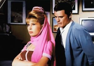 Barbara Eden admitted that she hid in her dressing room when Larry Hagman got into fights with the director