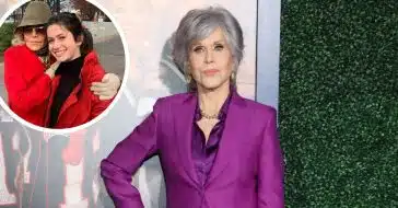 Jane Fonda makes a rare red carpet appearance with her granddaughter Viva Vadim