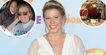 Jodie Sweetin twins with her daughter Zoie