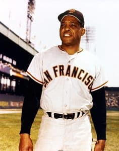 Willie Mays as a San Francisco Giant