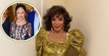 Joan Collins hairstyle