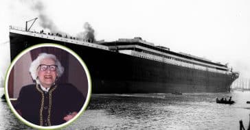 Titanic's youngest survivor