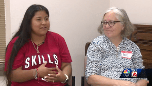 Both high school seniors and senior citizens were able to connect in surprising ways