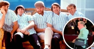 Brian Wilson received abundant support during his recent rare public appearance