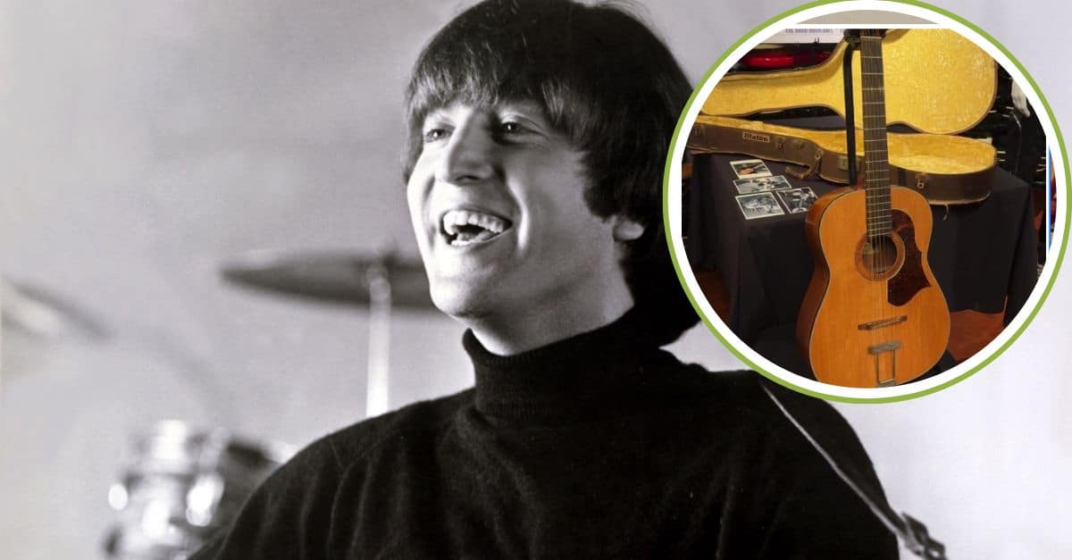 John Lennon’s Guitar That Was Lost For 50 Years Finally Sells For $2.85 Million At Auction