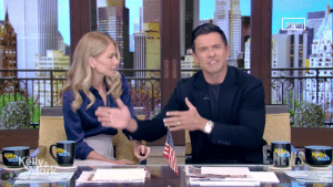 Kelly Ripa had a strong reaction when Mark Consuelos told her he kissed another woman in Italy