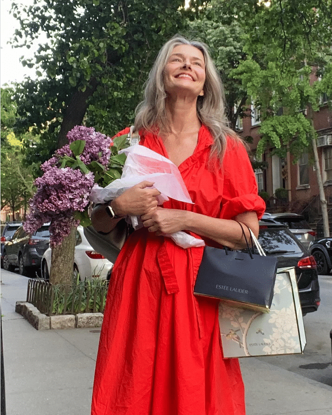 Paulina Porizkova's Bad Photo Sparks Candid Talk On Aging