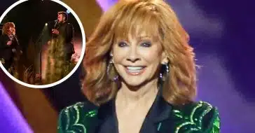 Reba McEntire performed with her team members as The Voice drew to a close