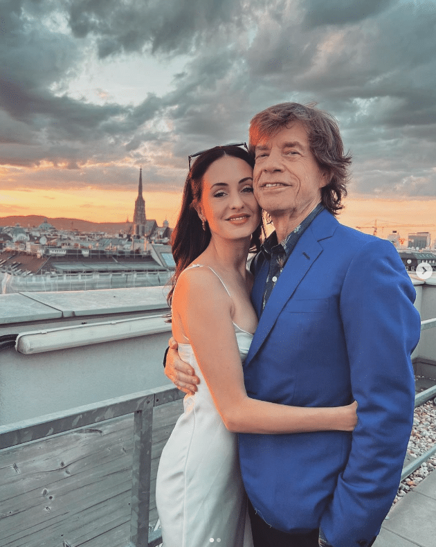Mick Jagger and his partner Melanie Hamrick