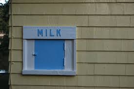 Some homes still have milk doors