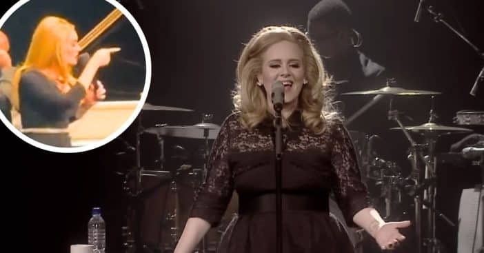 Adele slams a concertgoer for heckling about Pride during her residency