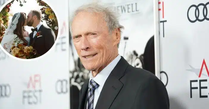 Clint Eastwood hosted a wedding ceremony for his daughter Morgan
