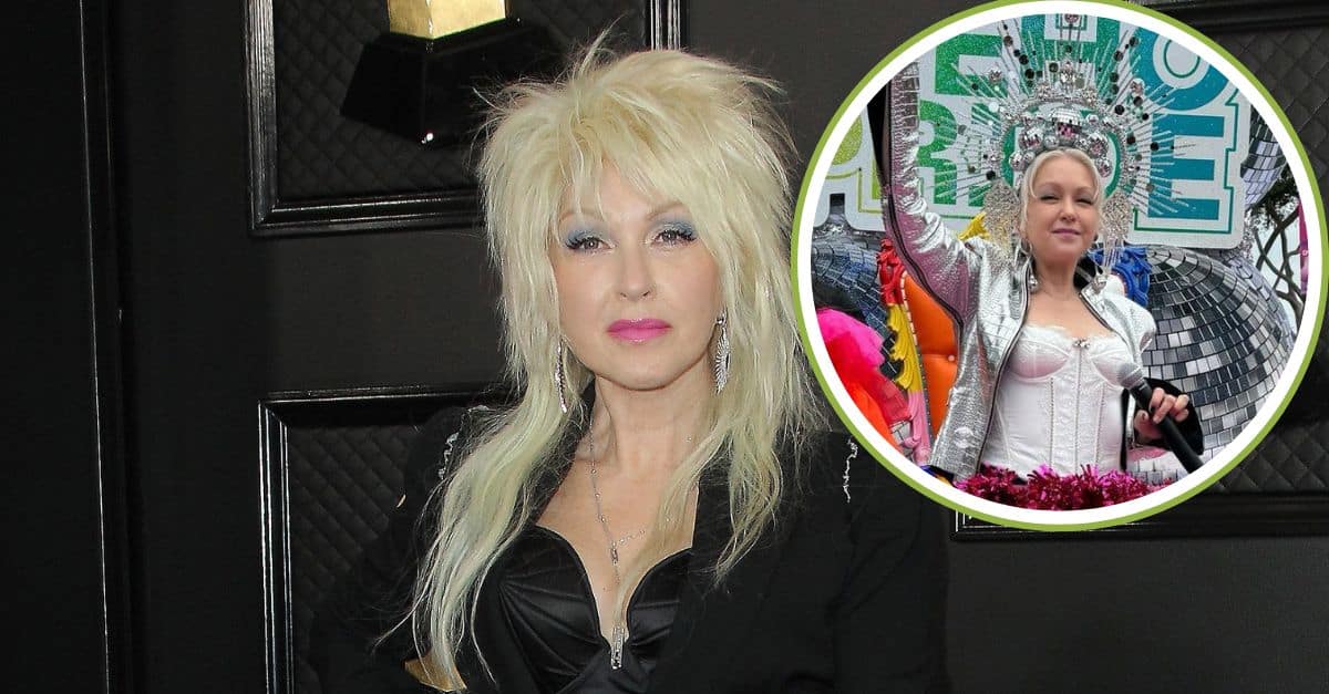 Cyndi Lauper pride parade