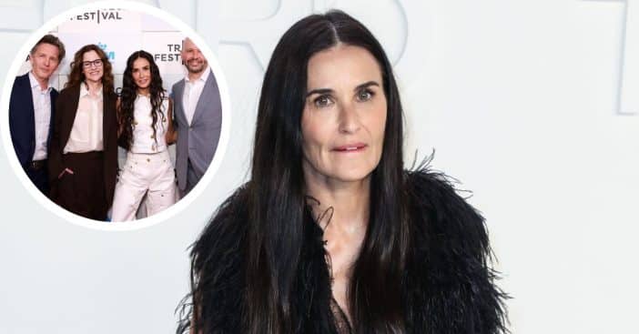 Demi Moore Reunites With Ally Sheedy And Other ‘St. Elmo’s Fire’ CoStars At ‘Brat’ Premiere