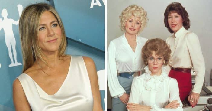 Dolly Parton weighs in on an upcoming remake of 9 to 5 produced by Jennifer Aniston