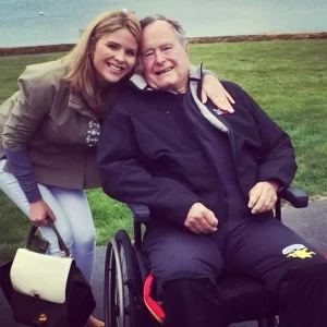 Jenna Bush Hager shared a heartfelt tribute to George H. W. Bush on what would have been his 100th birthday