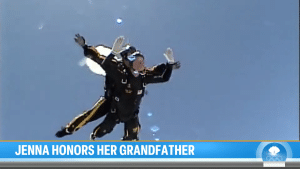 Other members of the family have gone skydiving in honor of his unique birthday tradition